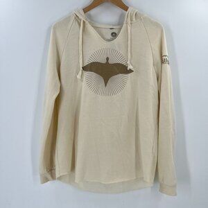 NWT Cirque du Soleil Alegria S Hoodie Pullover Gold Bird Logo Sweatshirt